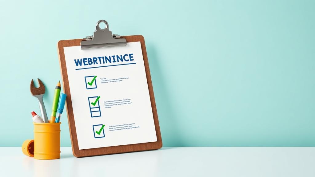 The Essential Website Maintenance Checklist